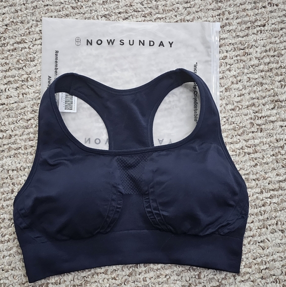 Underoutfit - Nowsunday Racerback Sports Bra (Sewn In Pads) - Picture 1 of 9